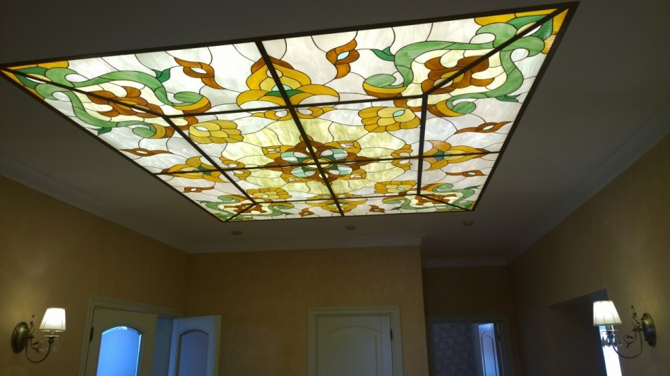 Заказать световой потолок с фотопечатью в г. Малошуйка